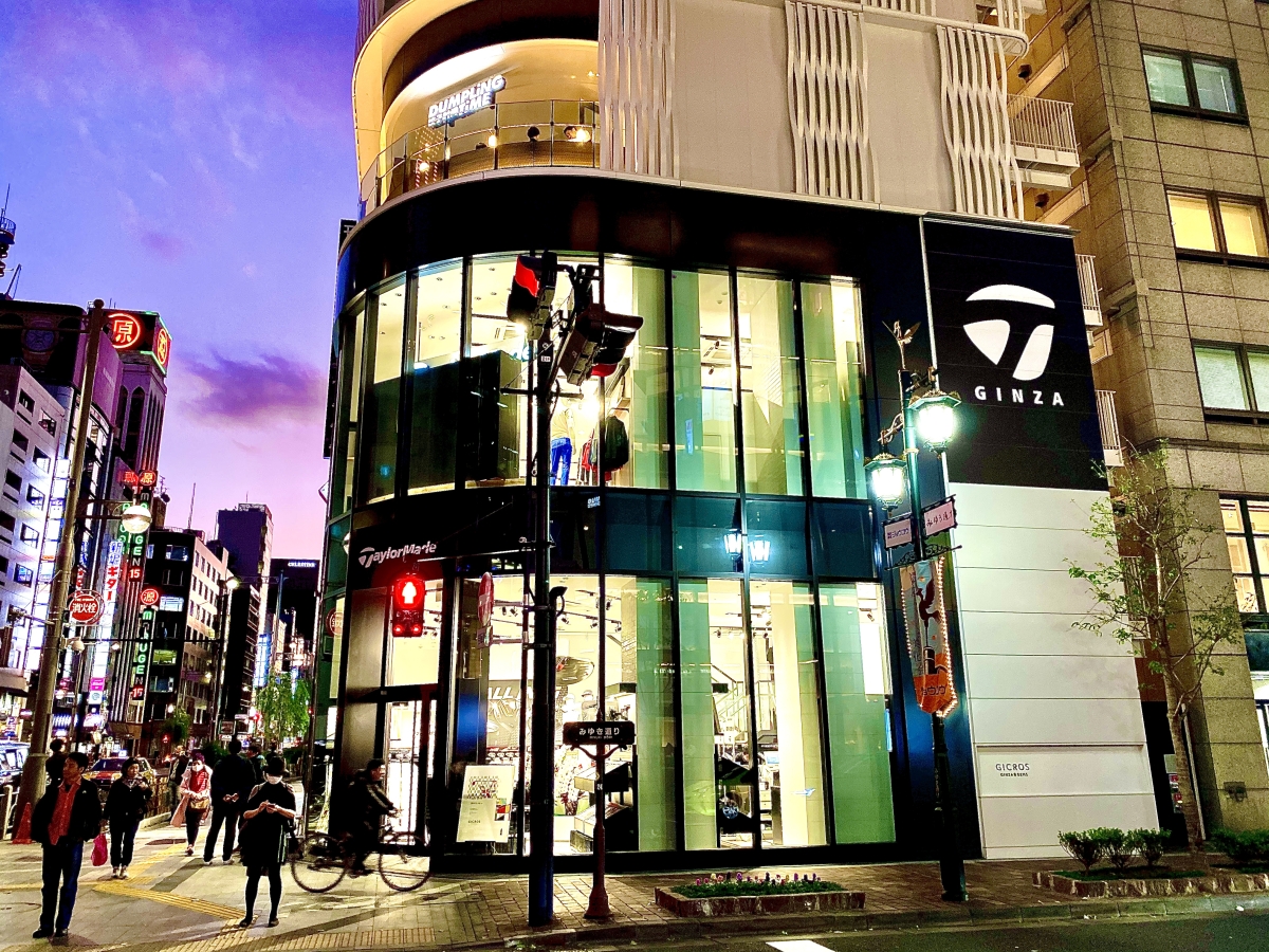 Taylormade Japan Ginza Store | Golf in Japan